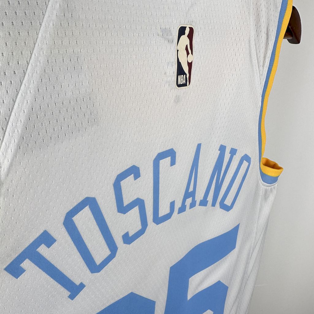 Camisa Los Angeles Lakers 2023/24 TOSCANO#95 Retro