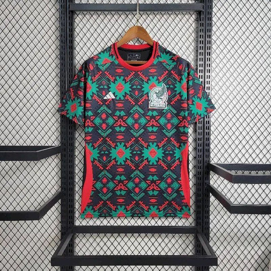 Camisa de treino pré-jogo do México 2023/24