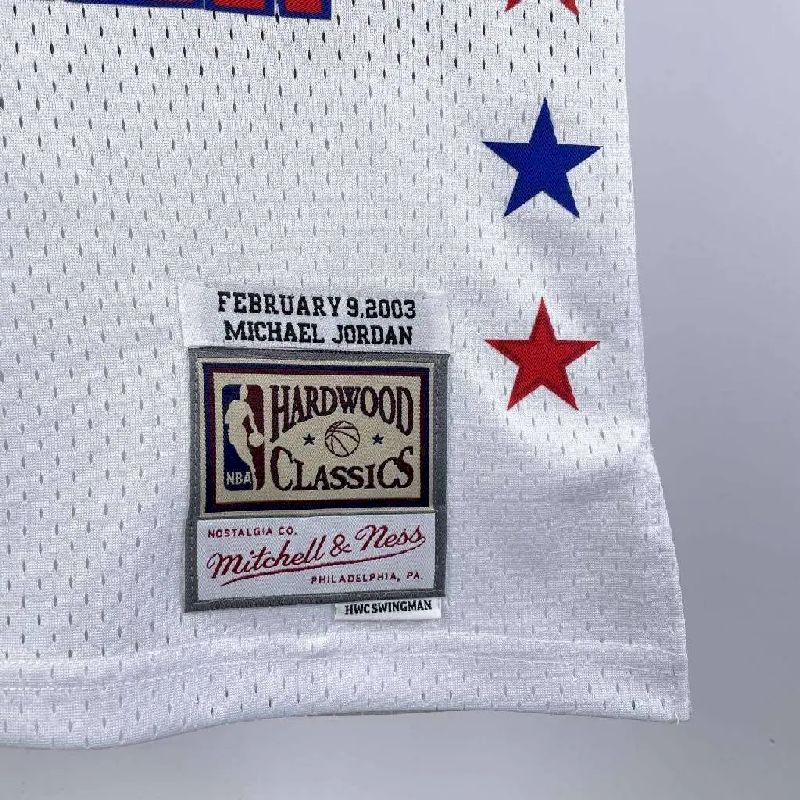 Camisa Michael Jordan All Star Branca Retro Masculina 2003