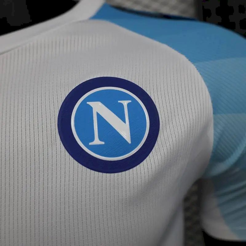 Napoli 2023/24 Champion Edition Jersey Player Version White 2