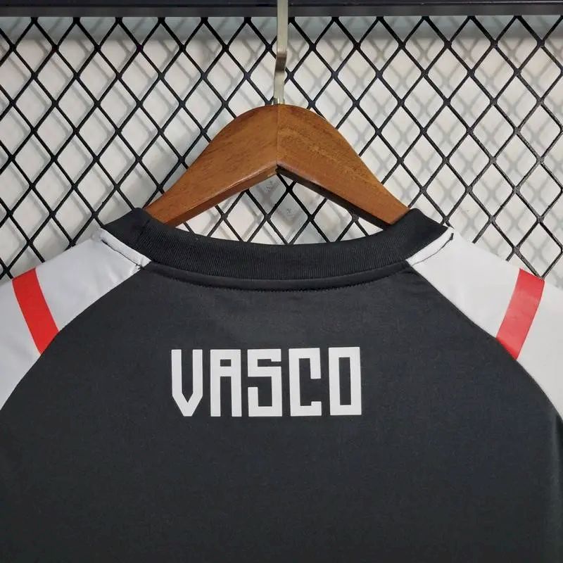 Camisa pré-jogo do Vasco da Gama 2023/24 preta