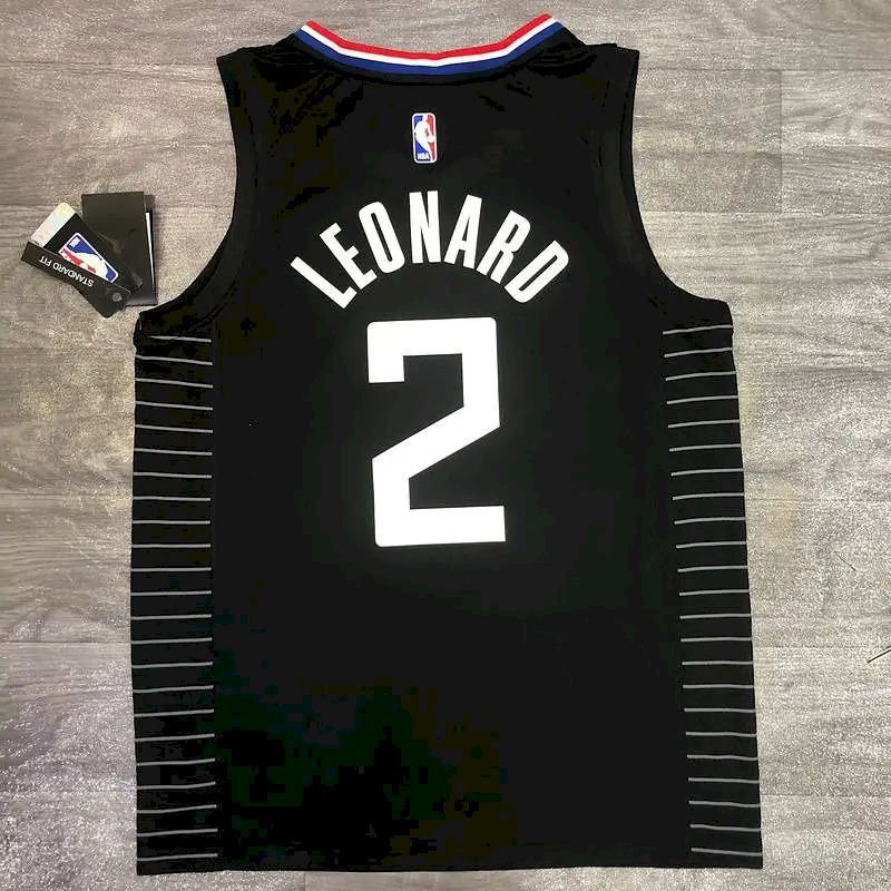 Kawhi Leonard Men’s Black Player Version Jersey – City Edition