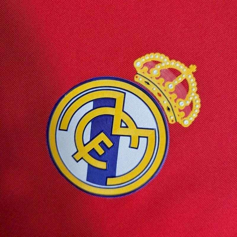 Camisa retrô mangas compridas do Real Madrid UCL 2011/12