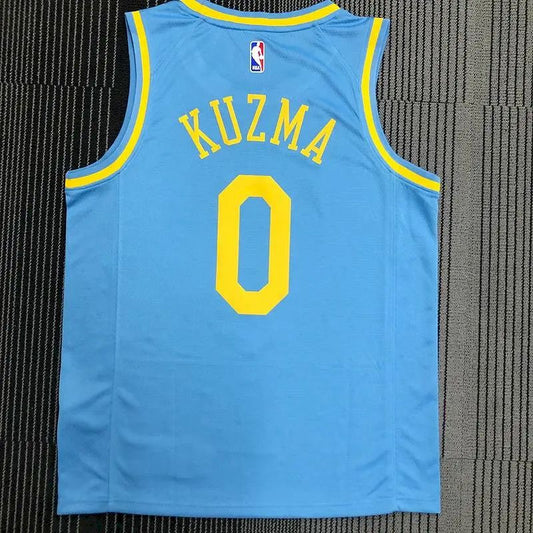 Camisa masculina Kyle Kuzma Swingman azul – MPLS Classical Edition