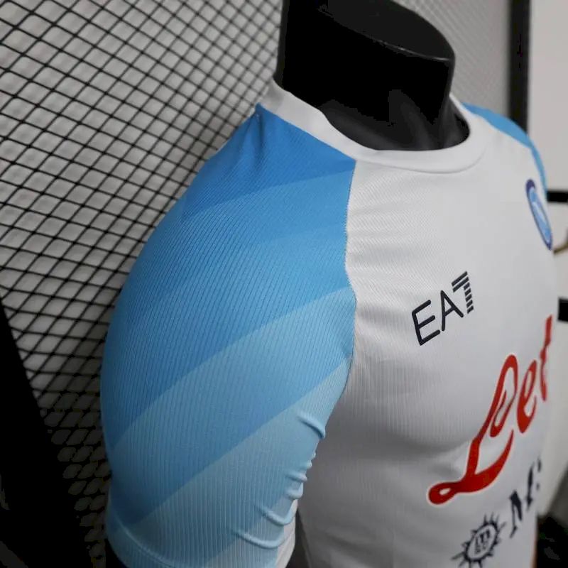 Napoli 2023/24 Champion Edition Jersey Player Version White