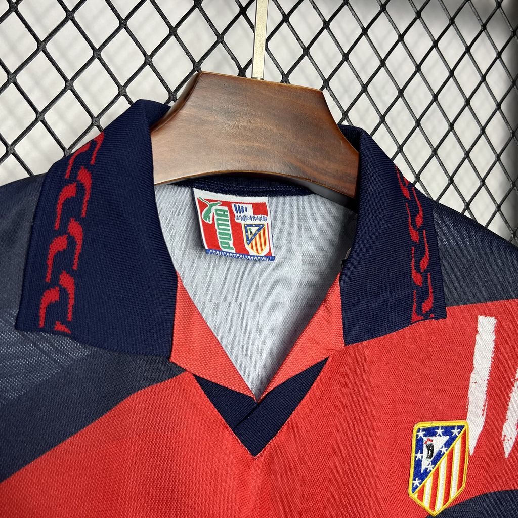 Camisa reserva retrô do Atlético de Madrid 1996/97