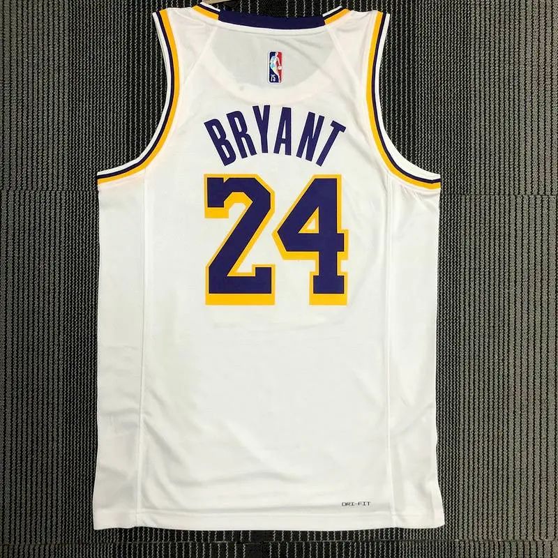 Men’s Kobe Bryant White Team Jersey – 75th Anniversary Edition
