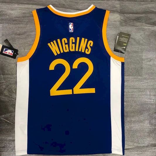 Camisa Andrew Wiggins Azul Masculina Versão Jogador – Edição Ícone