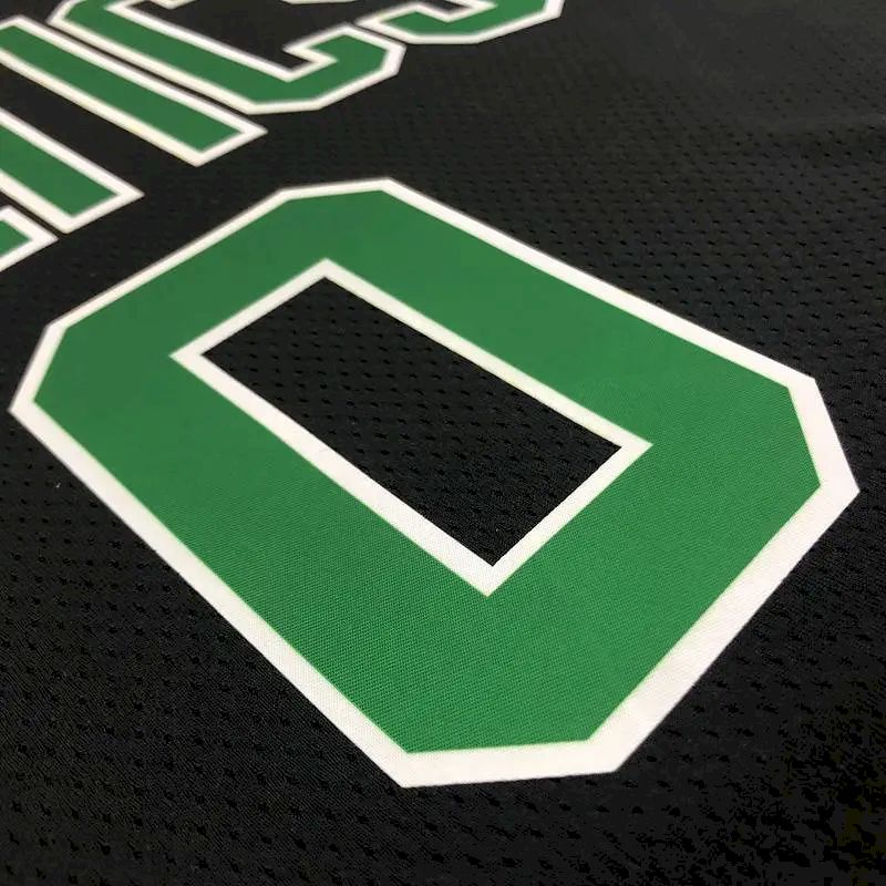 Camisa Masculina Jayson Tatum Preta 2020-21 Swingman Versão Jogador – Edição Statement
