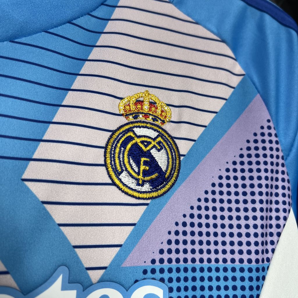 Real Madrid 2024/25 Goalkeeper Kids Kit