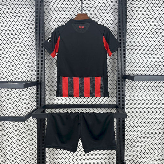 AC Milan 2025/26 Home Kids Kit