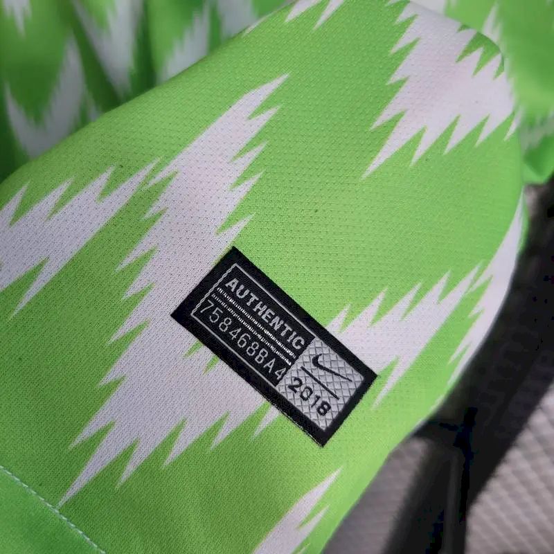 Camisa retrô da Nigéria 2018/19