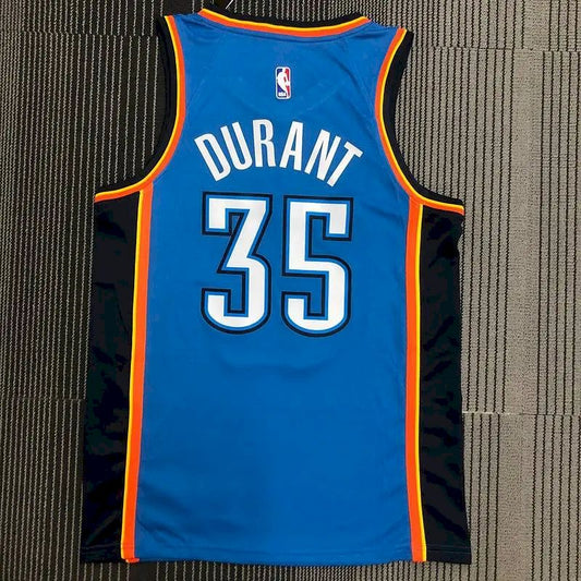 Camisa azul masculina Kevin Durant Swingman – Edição Ícone