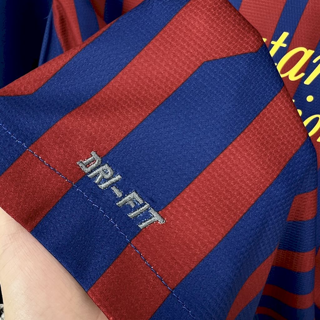 Barcelona 2011/12 Home Long Sleeves Retro Jersey