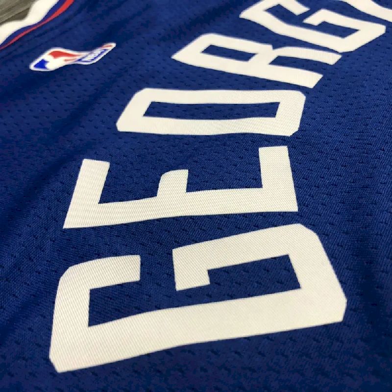 Men’s Paul George Royal 2020-21 Player Version Jersey – Icon Edition