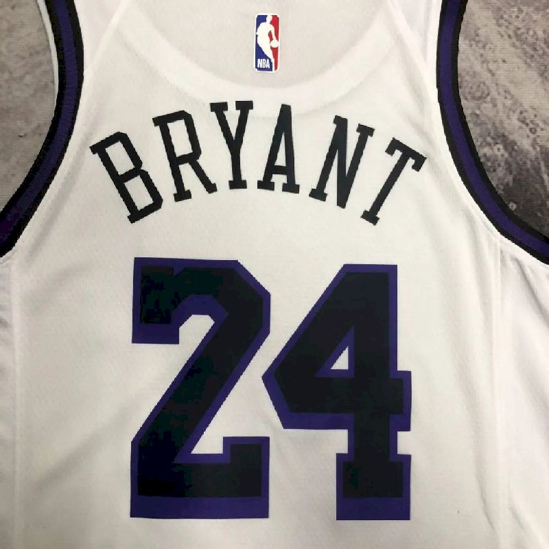 Men’s Kobe Bryant White Team Jersey – City Edition