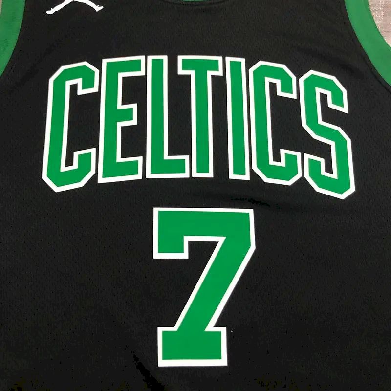 Camisa masculina Jaylen Brown Swingman Player Version 2020-21 – Edição Statement