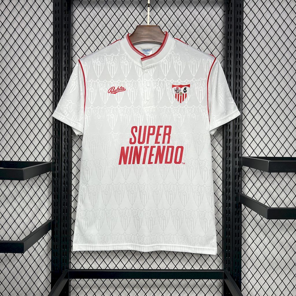Camisa retrô Sevilla FC 1991/92