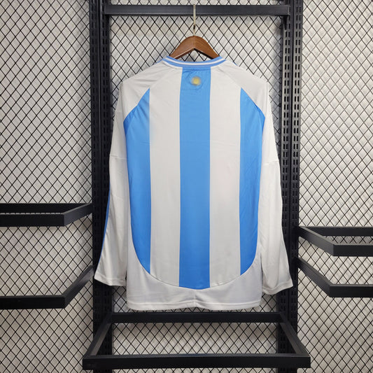 Camisa Argentina Home 2024/25 Manga Longa