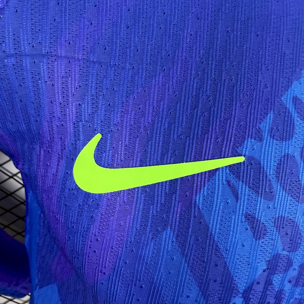 Camisa Brasil 2025/26 Away Manga Longa Versão Jogador