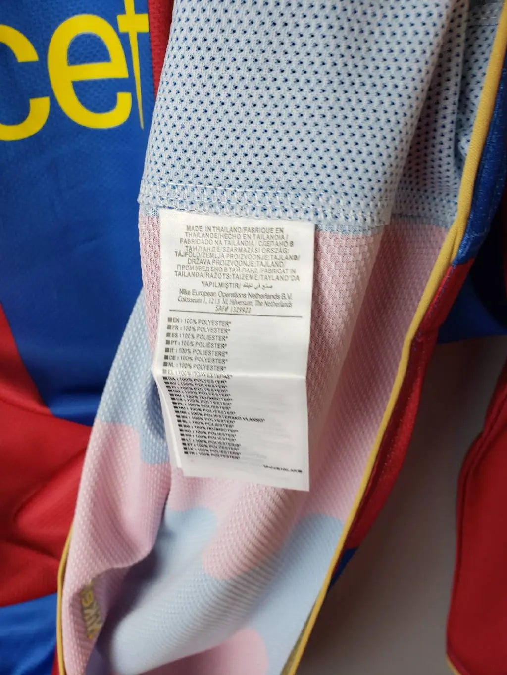 Barcelona 2007/08 Home Long Sleeves Retro Jersey