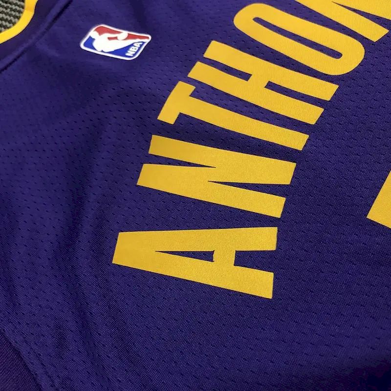 Carmelo Anthony Men’s Purple Swingman Team Jersey – Retro Classic Edition
