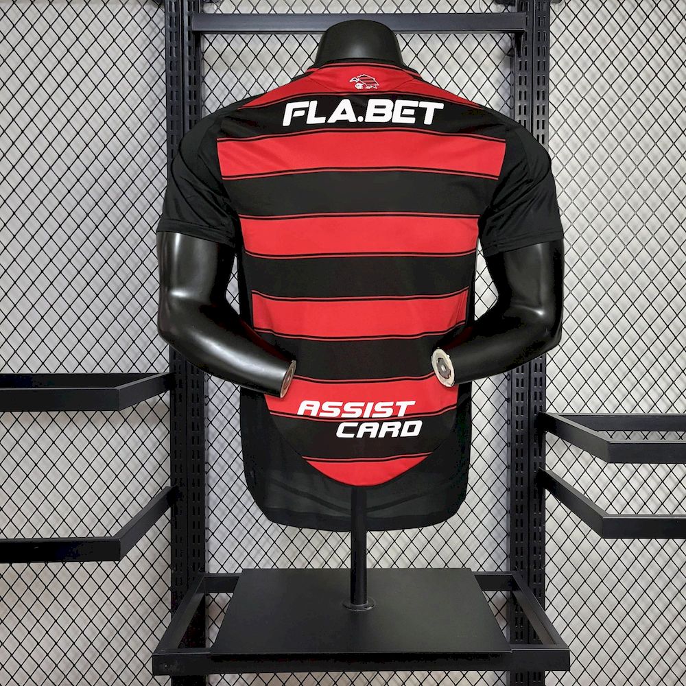 Camisa titular do Flamengo 2025/26 versão jogador