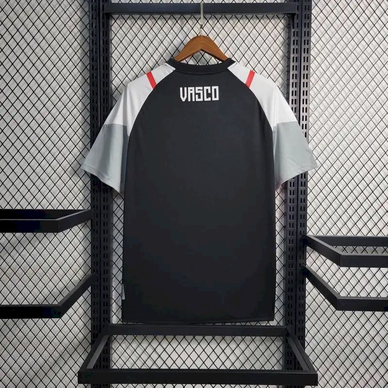 Camisa pré-jogo do Vasco da Gama 2023/24 preta