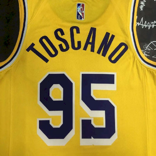 Camisa amarela masculina Toscano-Anderson – Edição de 75º aniversário