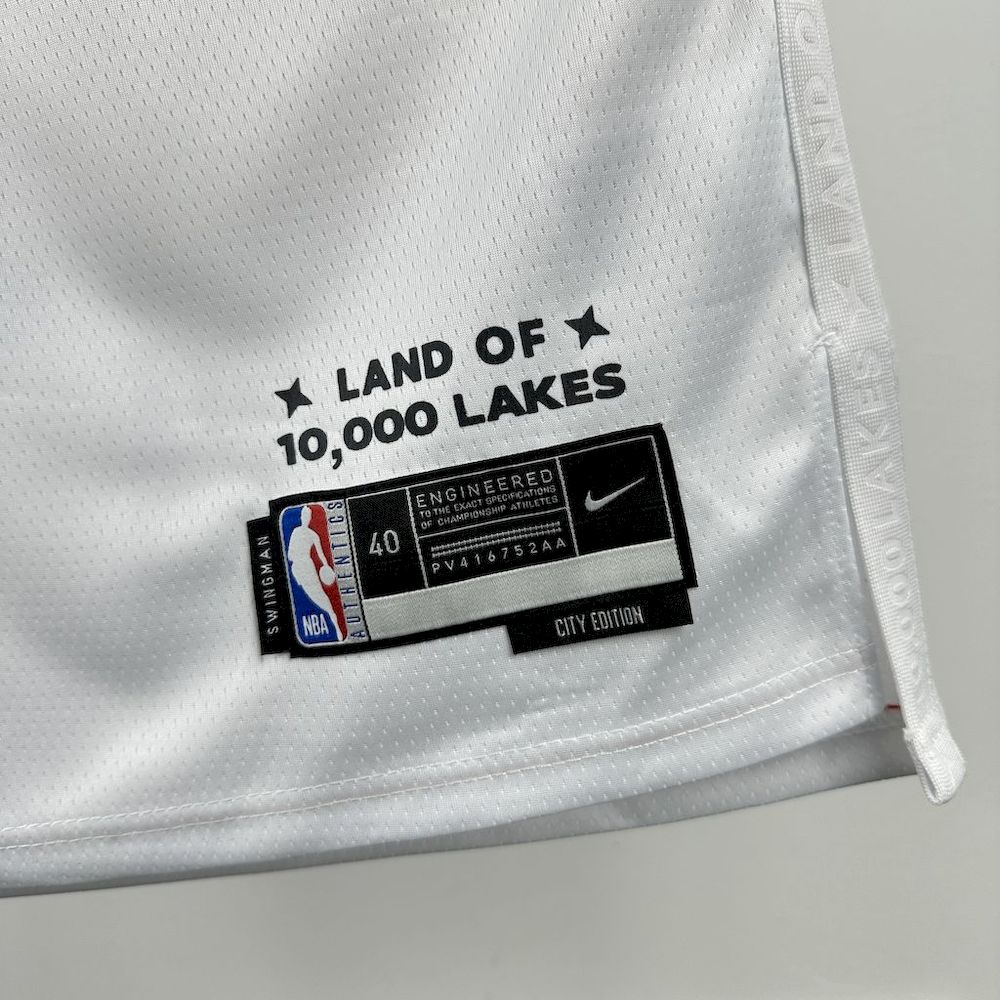 Minnesota Timberwolves 2024/25 Edição Cidade CIDADES#32