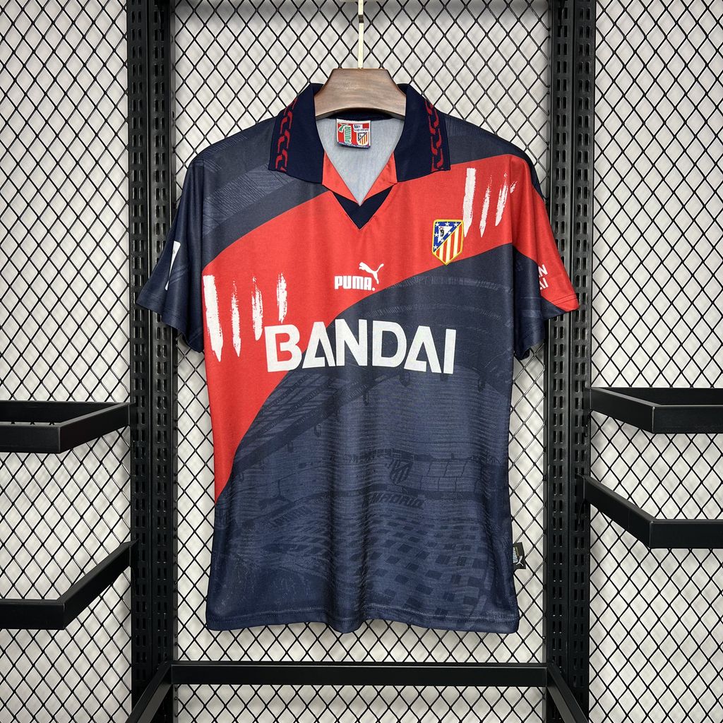 Camisa reserva retrô do Atlético de Madrid 1996/97