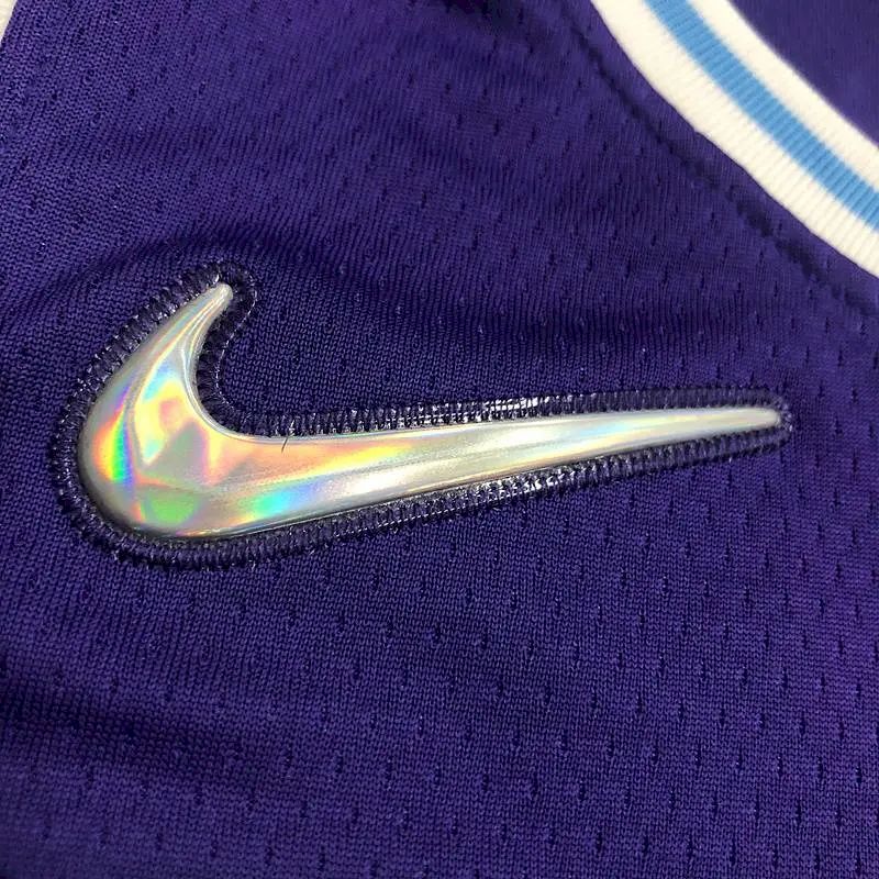 Camisa masculina roxa Anthony Davis Team – Edição City do 75º aniversário