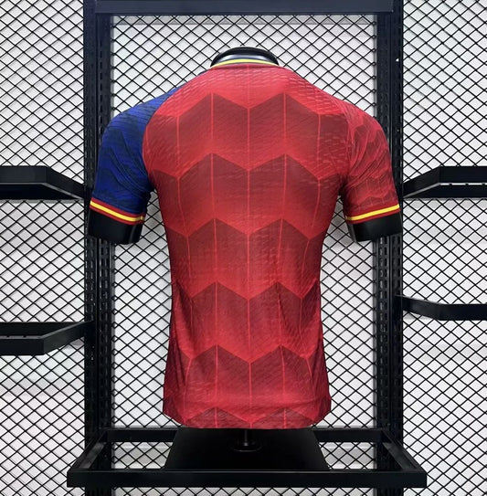 Camisa Espanha 2024/25 Edição Especial Vermelha Versão Jogador