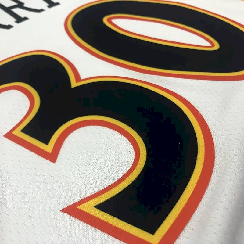 Camisa Swingman Throwback Branca Masculina Klay Thompson – Edição Clássicos Retrô