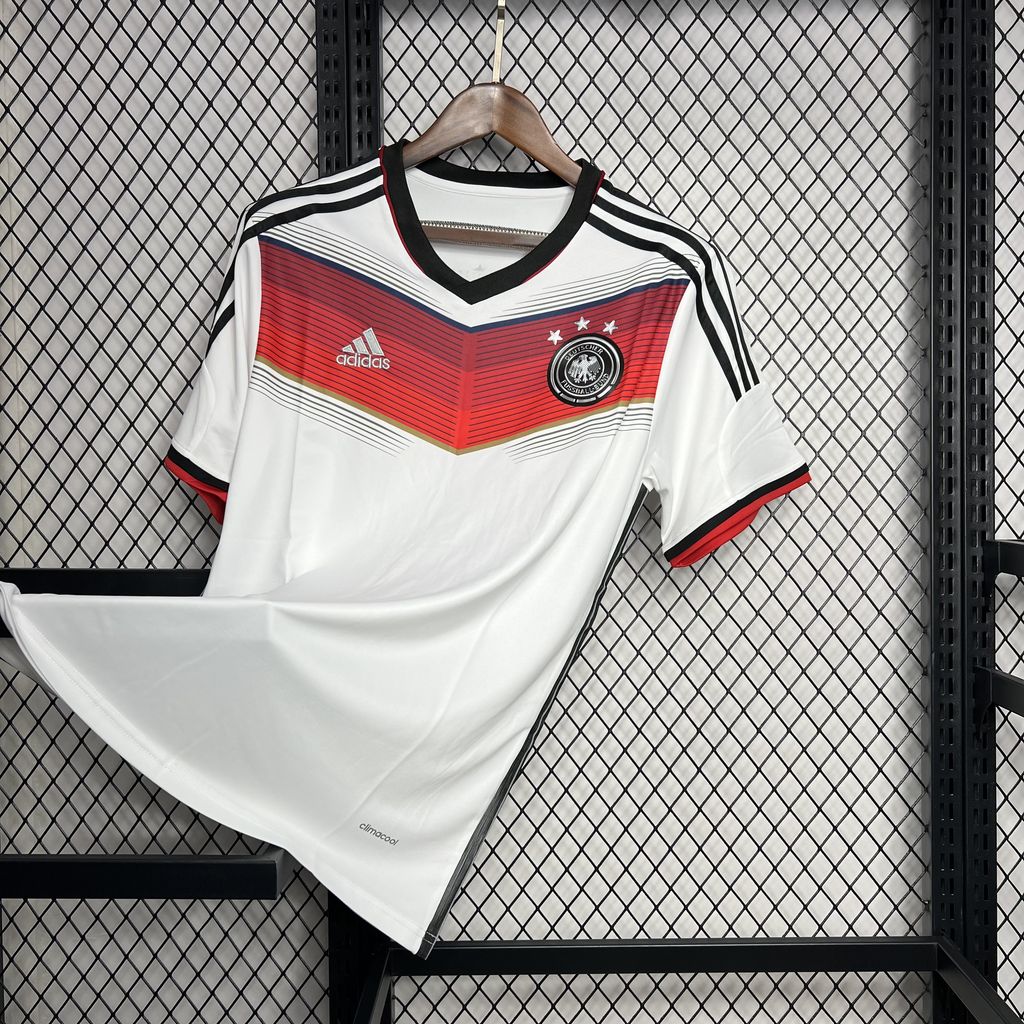 Camisa retrô da Alemanha 2014
