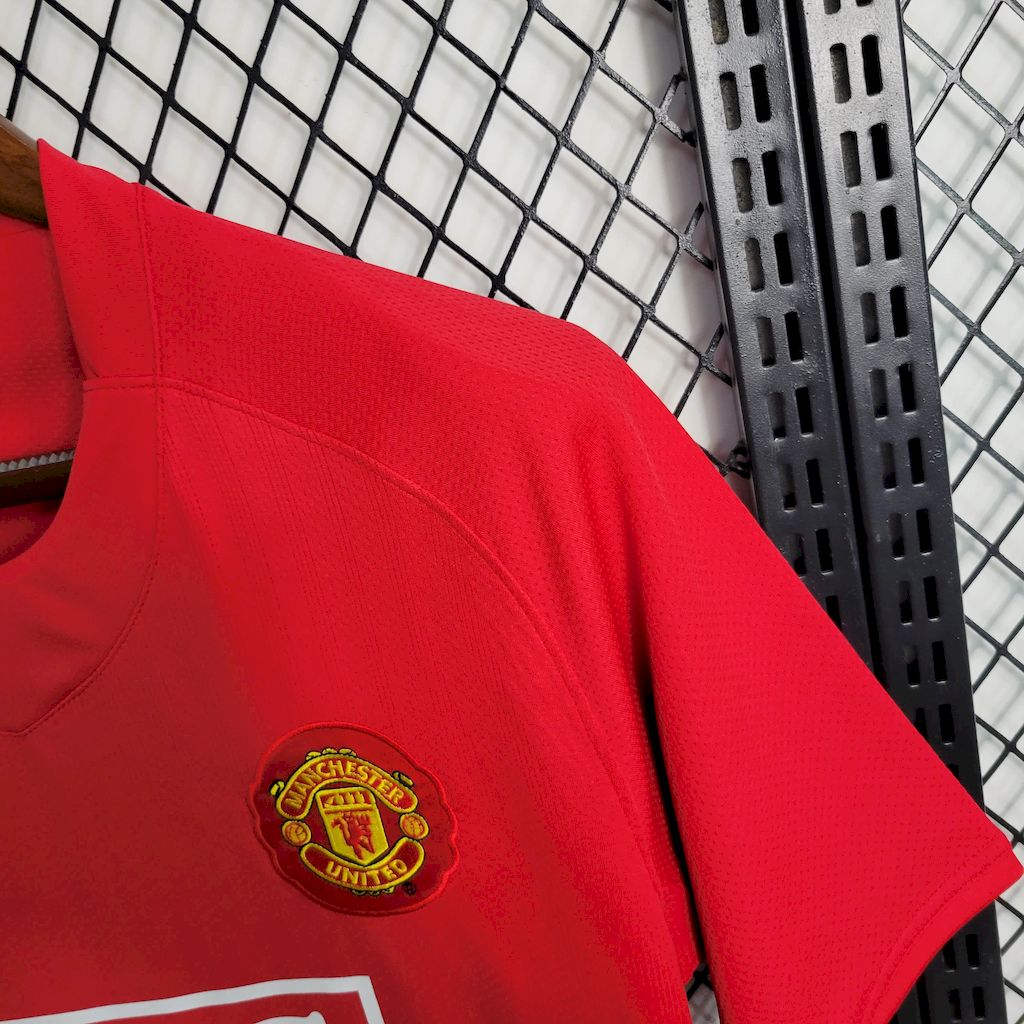 Camisa retrô do Manchester United 2007/08