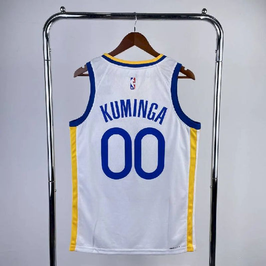 Camisa branca masculina Jonathan Kuminga