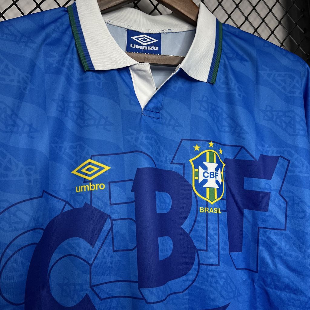 Brazil 1991/93 Away Retro Jersey