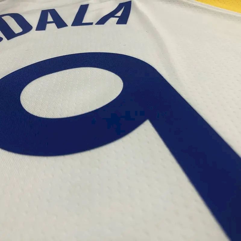 Men’s Andre Iguodala White Team Jersey – 75th Anniversary Edition
