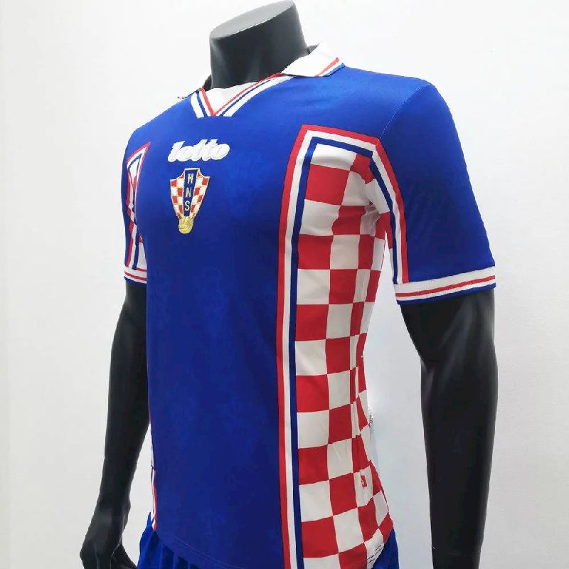 Camisa reserva retrô da Croácia de 1998