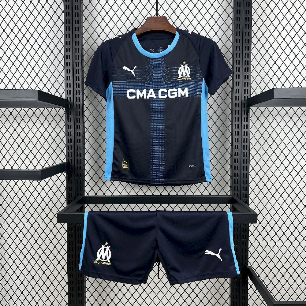 Olympique de Marseille 2025/26 Away Kids Kit