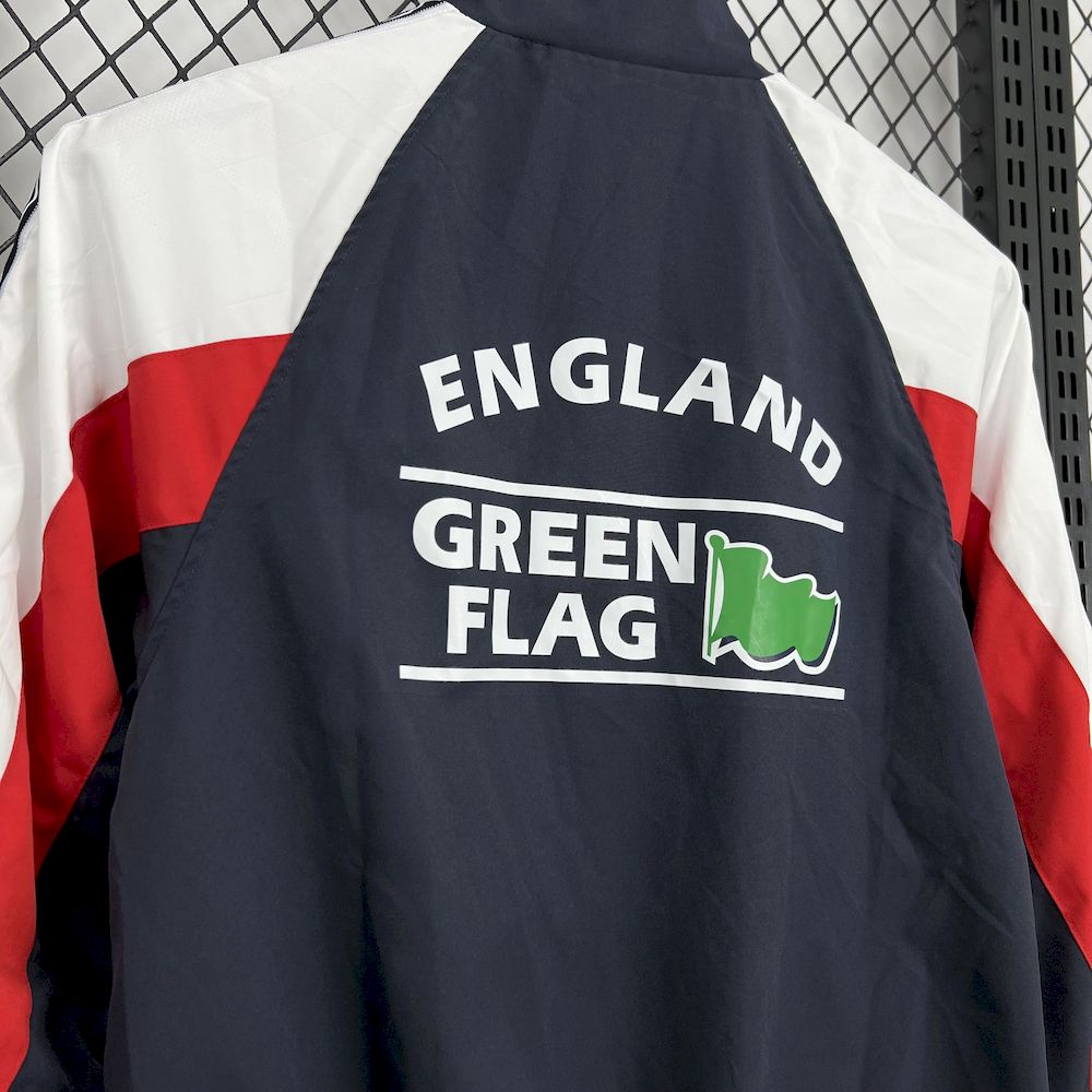Jaqueta Umbro Track Azul Escuro da Inglaterra 1998-99