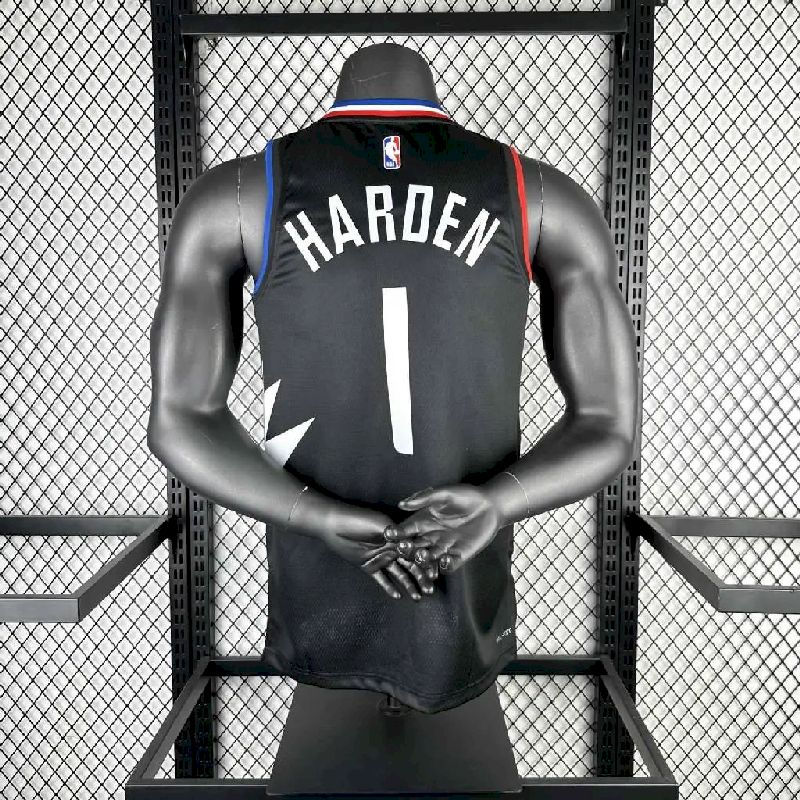 Camisa James Harden Preta Masculina 2023 – Edição Statement