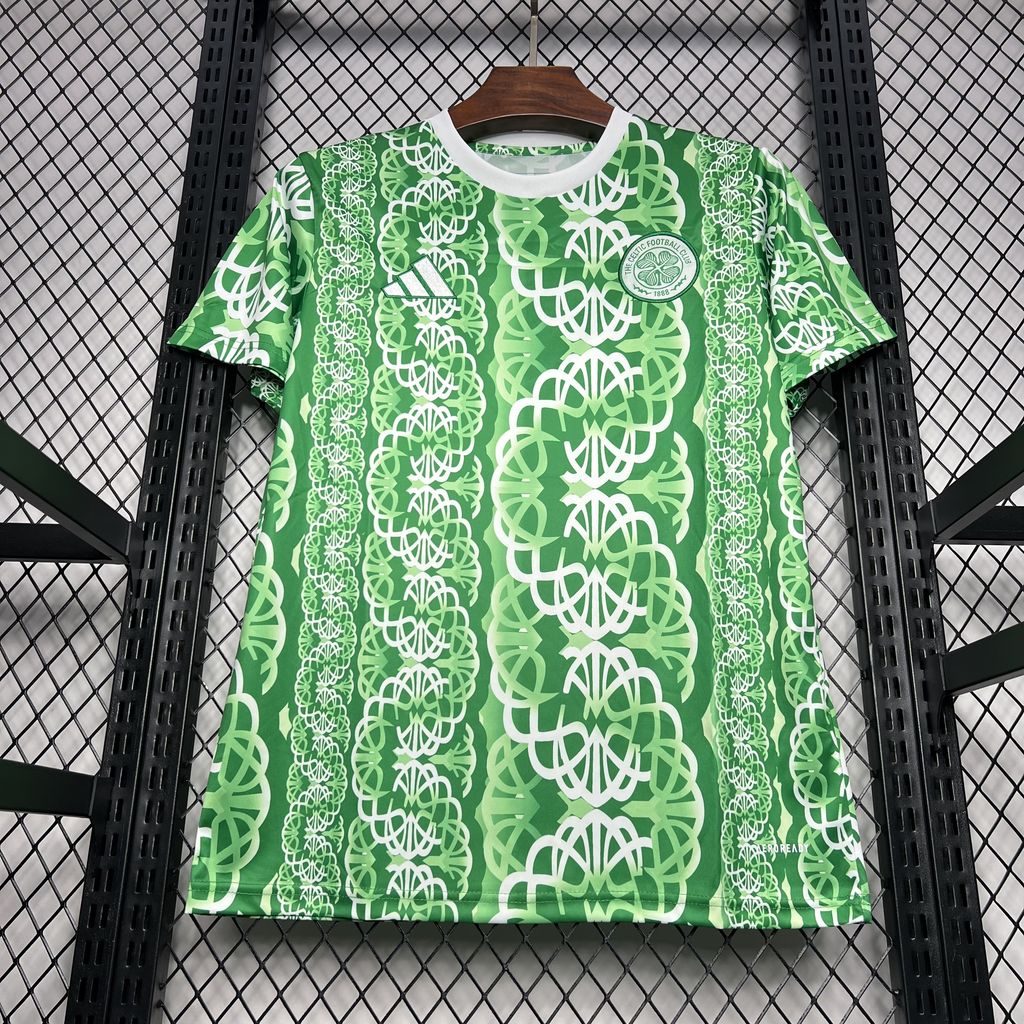 Camisa de treino pré-jogo do Celtic 2024/25