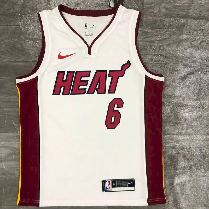 Men’s LeBron James White 2020-21 Swingman Player Version Jersey – Association Edition