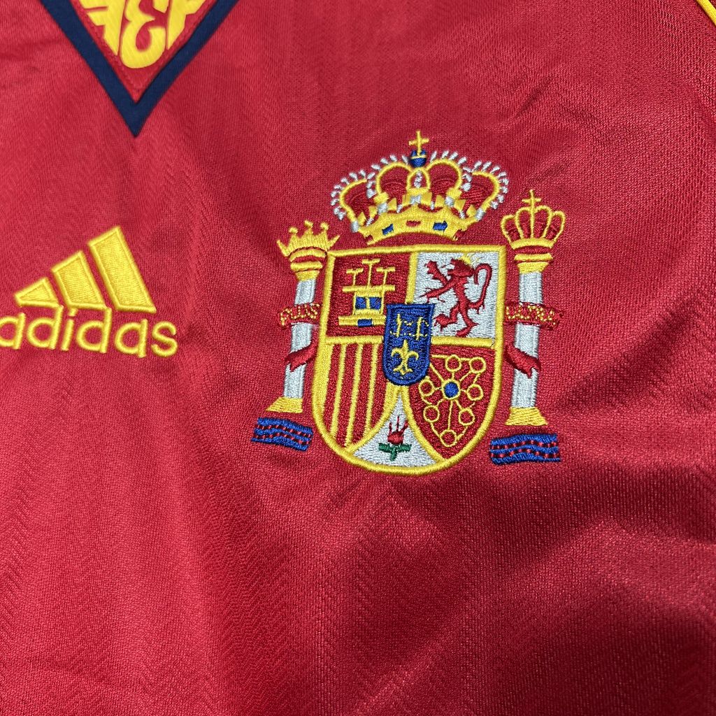Camisa retrô da Espanha 1998