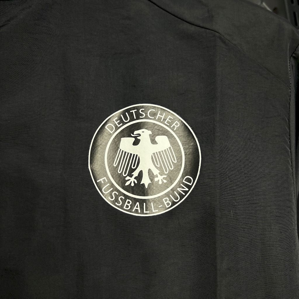 Jaqueta corta-vento preta Euro 2024/25 da Alemanha