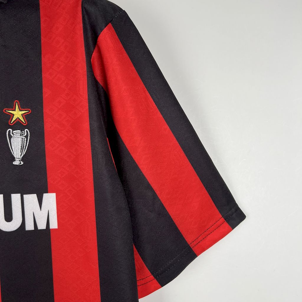 AC Milan 1988/89 Home Champion Retro Jersey