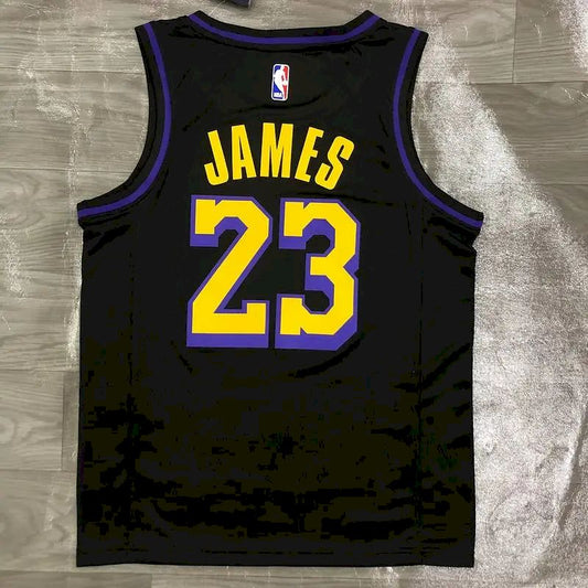 Camisa LeBron James 2020-21 Preta Swingman Versão Jogador Masculina – Noche Latina