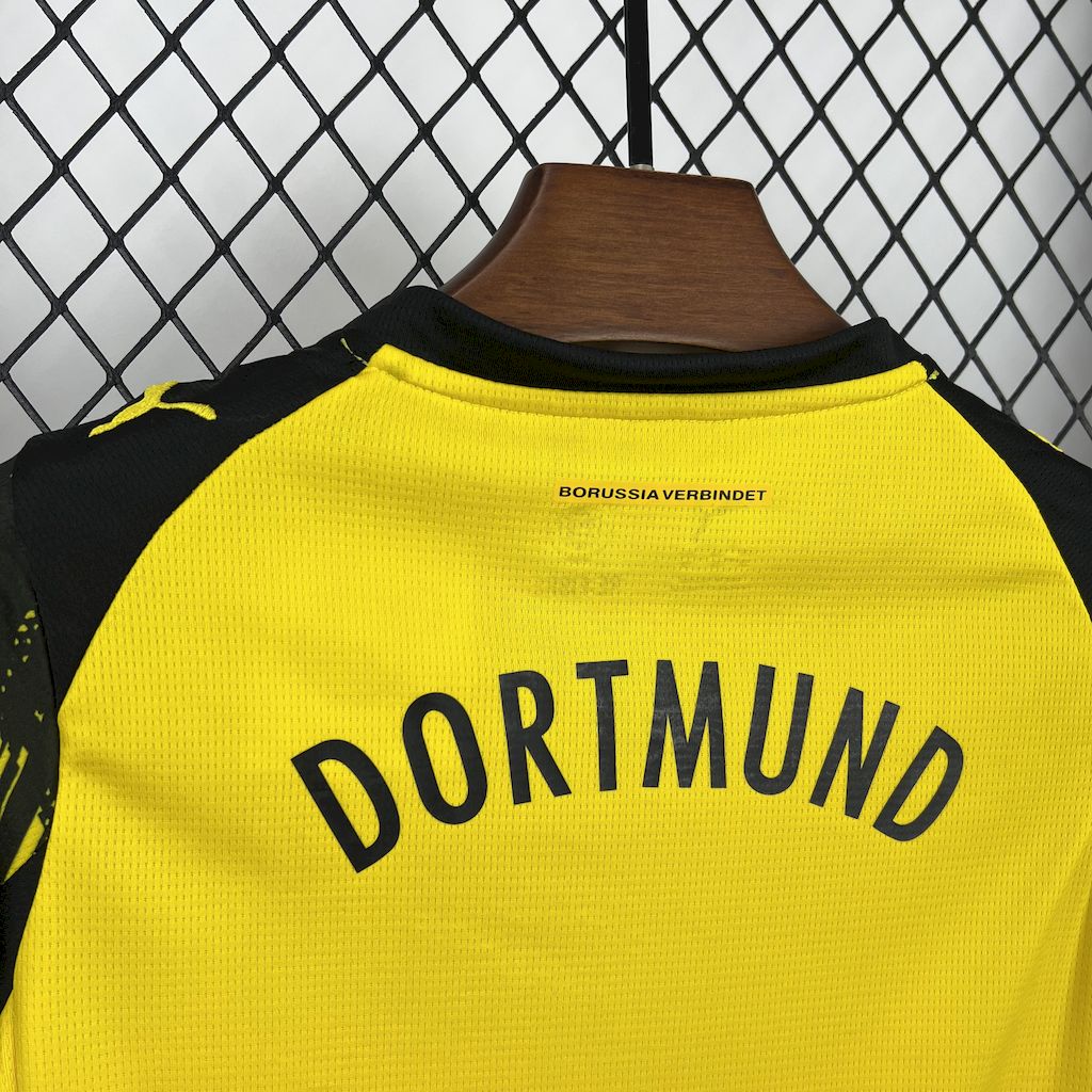 Borussia Dortmund 2025/26 Home Kids Kit 2